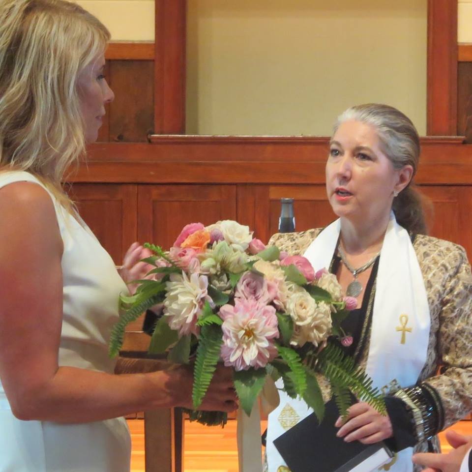 Reverend Lucinda Martin, interfaith minister